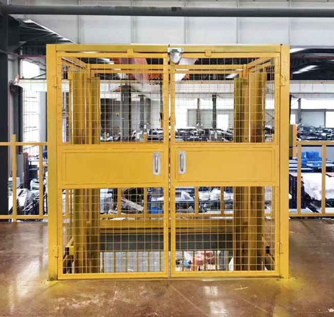 朔州智能导轨式升降机亮相